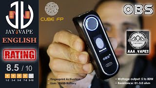 OBS CUBE FP Fingerprint Mod Like a phone But it VAPES [upl. by Fair]