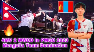 4MV 2 WWCD In PMGC Final Day2😱 Streamer React🇲🇳🇳🇵4MV Back To Back WWCD🔥Mongolia Team Domination🏆 [upl. by Econah268]