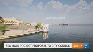 SEA Walk project leaders propose expansion of sea wall sales tax [upl. by Rustie276]