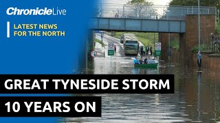 Remembering the Great Tyneside Storm 10 years on [upl. by Carrew]