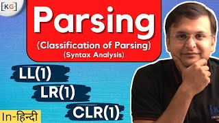 Parsing and Classification of Parser  Parse Tree  Syntax Analysis in Compiler Design [upl. by Collis]