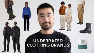 The MOST UNDERRATED Clothing Brands Right Now [upl. by Halden]