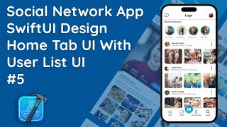 5 Creating an Engaging Home Tab UI with User Recommendations  SwiftUI Native iOS UIUX Design [upl. by Teiv]