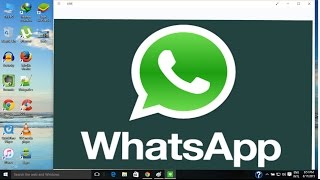 How to Use WhatsApp on PcLaptop  Windows 1081 [upl. by Aihcats]