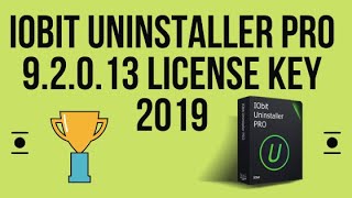 Iobit Uninstaller Pro 92013 License key 2019 Latest [upl. by Einnaf]