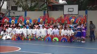 Segundo de Secundaria Colegio Espíritu Santo danza los macheteros agosto 2018 [upl. by Pavkovic]