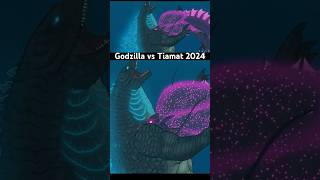 Godzilla 2024 vs Tiamat godzilla animation [upl. by Fesoj256]