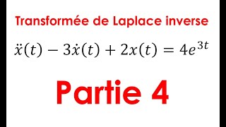 Transformée de Laplace inverse  Résolution des équations différentielles [upl. by Acyre424]