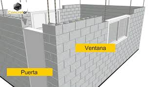 ¿Cómo construir súper fácil con Bloques de Hormigón [upl. by Malcolm411]