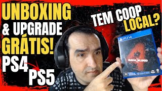 Back 4 Blood  Unboxing mídia física do PS4 e upgrade grátis para PS5  Tem coop local [upl. by Tulley]