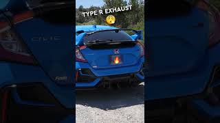 Civic Type R Touring Exhaust Sound [upl. by Ranson]