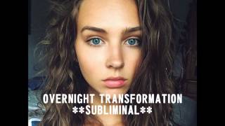 Become Beautiful OVERNIGHT subliminal05Hz binaural beat [upl. by Adnylg441]