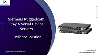 Siemens Ruggedcom RS416 Serial Device Servers [upl. by Struve187]