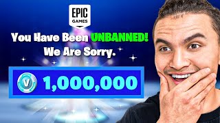 Epic UNBANNED My 10000 OG Fortnite Account [upl. by Nylacaj]