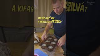 Szilvásmákos monodesszert food fypシ゚viral cake főzés recept mousse poppyseed [upl. by Emera]