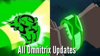 All Omnitrix Updates [upl. by Aniratak]