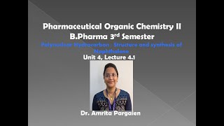 Polynuclear Hydrocarbons Structure and synthesis of Naphthalene L41Unit4POC2BPharma3 Sem [upl. by Bagger]