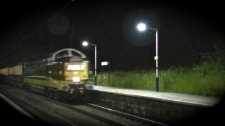 Deltic 100mph through the Night  D9009 Alycidon [upl. by Fuchs]