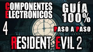 GUÍA PASO A PASO AL 100  ESCENARIO B CLAIRE  4 TORRE DEL RELOJ  RESIDENT EVIL 2 REMAKE [upl. by Cha]