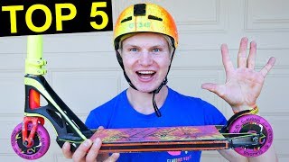 TOP 5 BEGINNER SCOOTER TRICKS [upl. by Eigla]