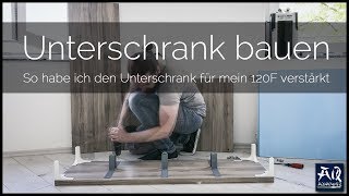 Unterschrank für das 120F bauen  AquaOwner [upl. by Shoshana]