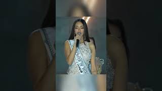 Miss Intercontinental Philippines 2024 during the top 7 final QampA  missintercontinental2024 [upl. by Nyvets]