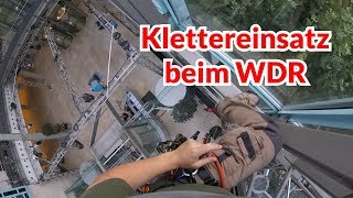 Klettereinsatz beim WDR  Tiernotruf 109 [upl. by Ecirb]