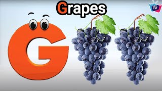 Fruit ABC Song for Kids  ABC Fruit song  Alphabet Fruit song for Children  Phonics for Kids Baby [upl. by Kerge]