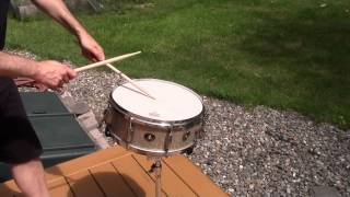 Early 50s Leedy amp Ludwig snare drum [upl. by Octavius]