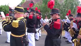 Marche Saint Christophe à Hanzinelle 2018 [upl. by Atteynod]