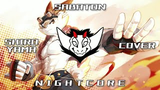 SABATON  Shiroyama Cover Jonathan Young HQ  ✘ Nightcore [upl. by Erminia967]