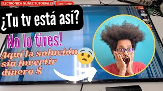 👉 Pantalla 4K con rayas y lineas de colores🚨 SOLUCION SIN INVERTIR DINERO explicacion Paso a Paso😎 [upl. by Dorkas]