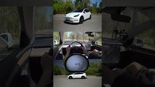 534 HP TESLA MODEL Y PERFORMANCE  0100 Kmh Acceleration  Hızlanma  Very FAST [upl. by Amirak]