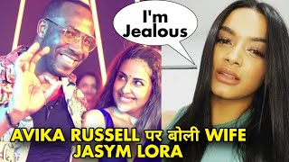 Jassym Lora Reaction on ladki Tu Kamal ki song Andre Russell Avika Gor ladki Tu Kamal ki song [upl. by Groves]