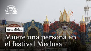 Un muerto y varias decenas de heridos en el festival Medusa Cullera por los fuertes vientos [upl. by Harbed]