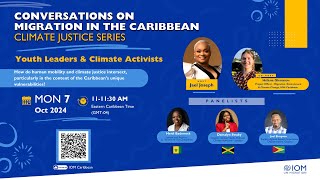 CLIMATE JUSTICE SERIES  Monday 7 October 2024 [upl. by Ajar585]