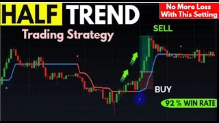 HALF TREND Indicator Strategy  Best Intraday Trading Strategy  Half Trend amp MACD Trading Strategy [upl. by Esirrehc129]