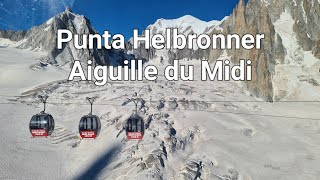 Punta Helbronner Aiguille du Midi [upl. by Tevis]