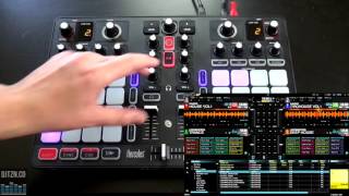 Hercules P32 DJ Performance Controller Video Review [upl. by Nadabus]