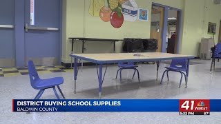 Baldwin County School District to buy school supplies for students [upl. by Erotavlas]