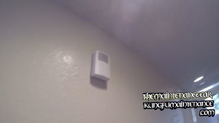 How To Change Batteries In Wireless Doorbell Button Transmitter Plus Receiver Repair Maintenance Vid [upl. by Sommers]