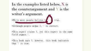 Writing Counter Arguments [upl. by Mines]