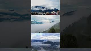 Srinagar garhwal below clouds  timelapse uttrakhand pahadi [upl. by Otrebilif]