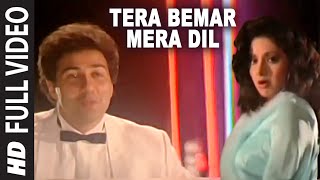 Tera Bemar Mera Dil Video Song  Chaalbaaz  Moh Aziz Kavita Krishnamurthy  Sunny Deol Sridevi [upl. by Ttocserp]