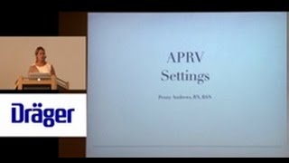 APRV Settings and Clinical Application Penny Andrews [upl. by Haberman]