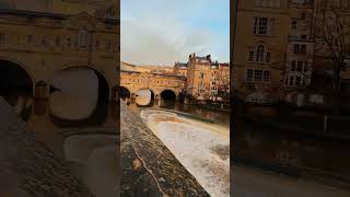 Rainy Day in Bath City uk bathcity england shorts viralvideos [upl. by Otrevlig]