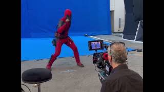 Behind the scenes of the opening dance scene for DEADPOOL amp WOLVERINE [upl. by Nodaj]