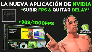 La NUEVA APLICACION DE NVIDIA PARA SUBIR FPS Subir FPS amp quitar delay Nueva [upl. by Aisul]