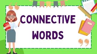 Connectives  Connective words  Examples englishlesson [upl. by Sacksen]