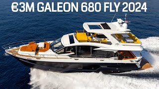 GALEON 680 FLY  HUGE FLYBRIDGE [upl. by Archibaldo60]